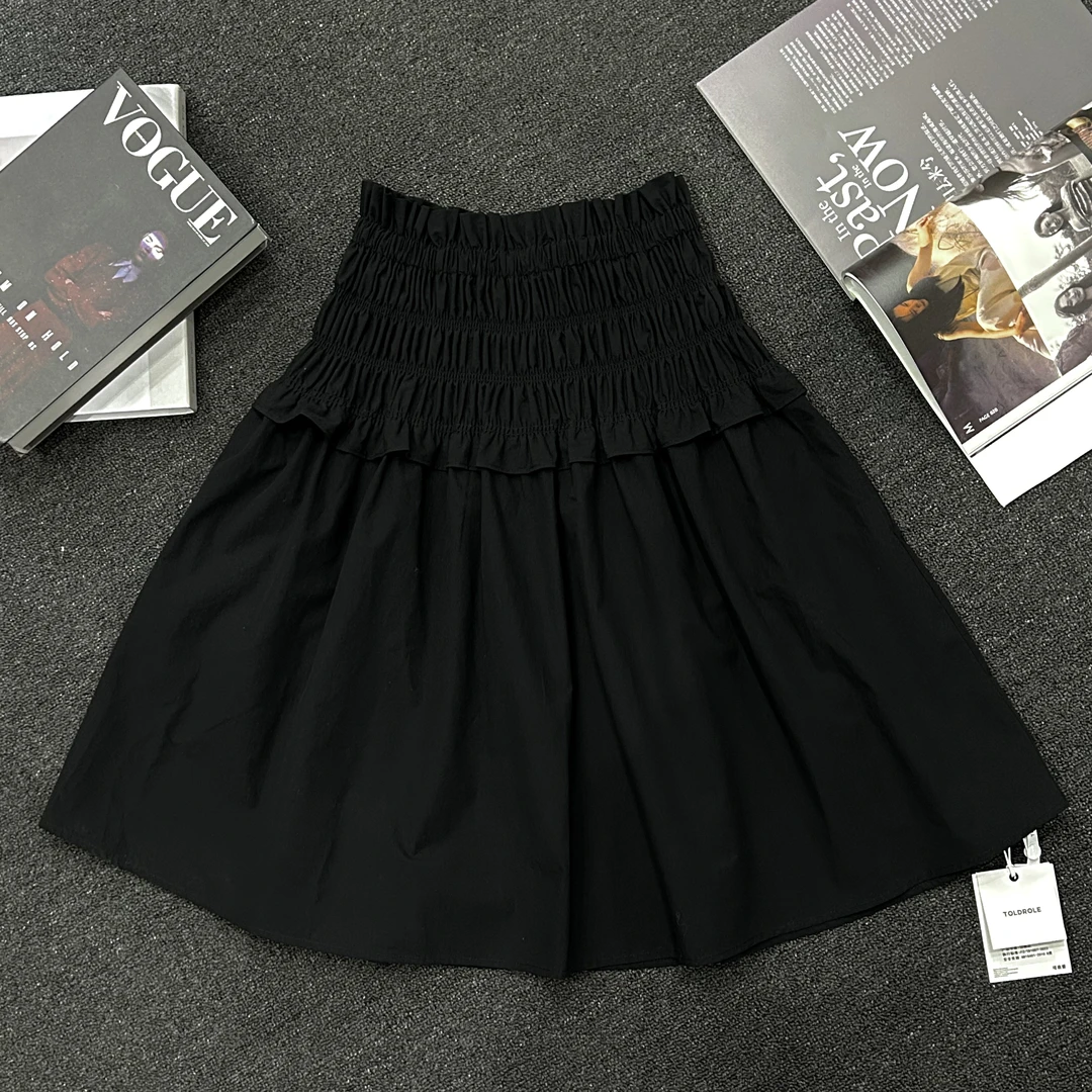 【塔鹿蕾】25年新品设计感小众可抹胸可半裙多穿洋气衣裙0024