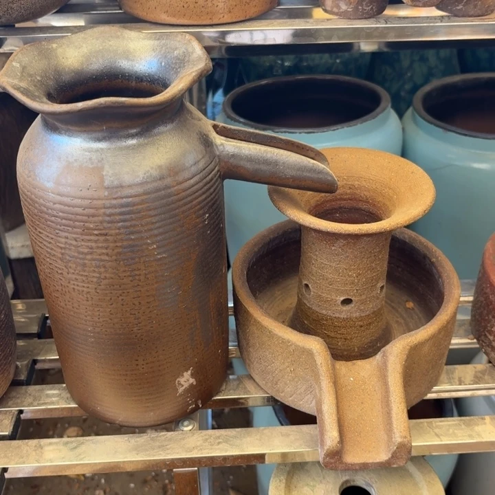 粗陶口径13/27，13/15/15进水口1.6厘米微瑕