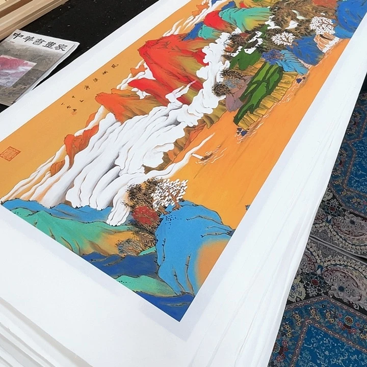 国画书画描金拓染金石传拓手写