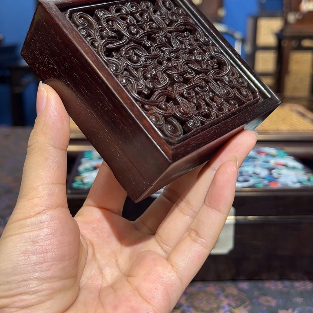 【闪购商品】紫檀木类成套家具香盒