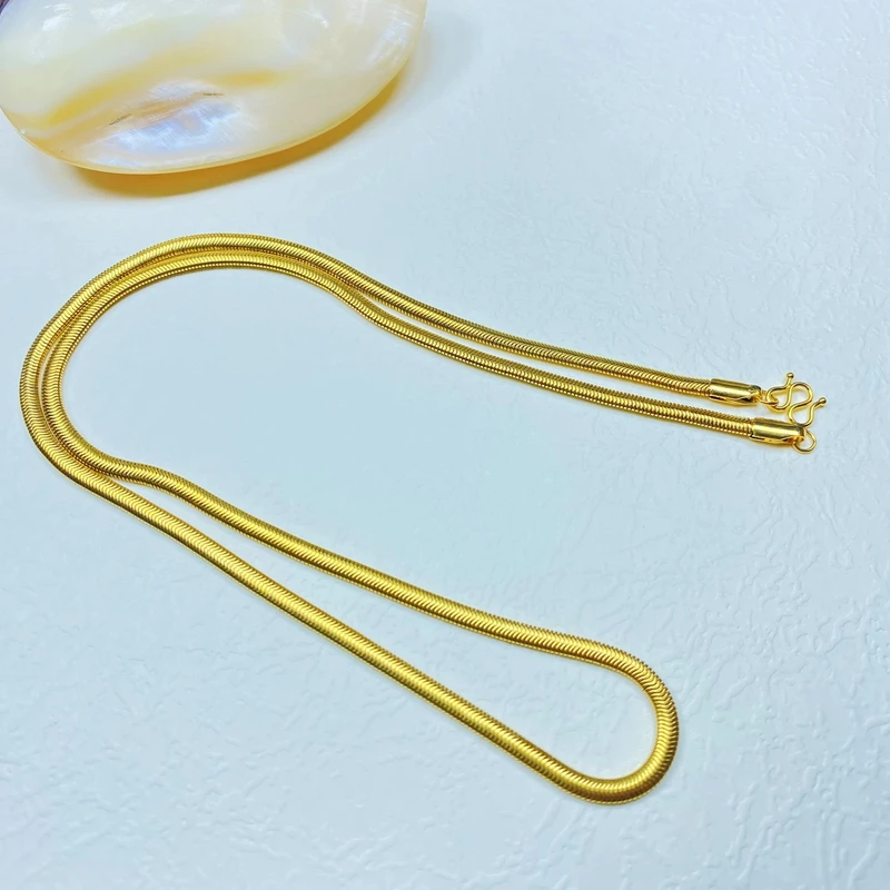 项链 K04202经典黄色蛇骨项链多样性发货47951