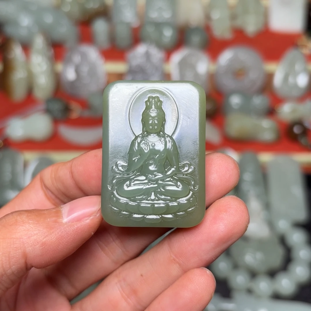 和田玉未镶嵌颈饰南*南