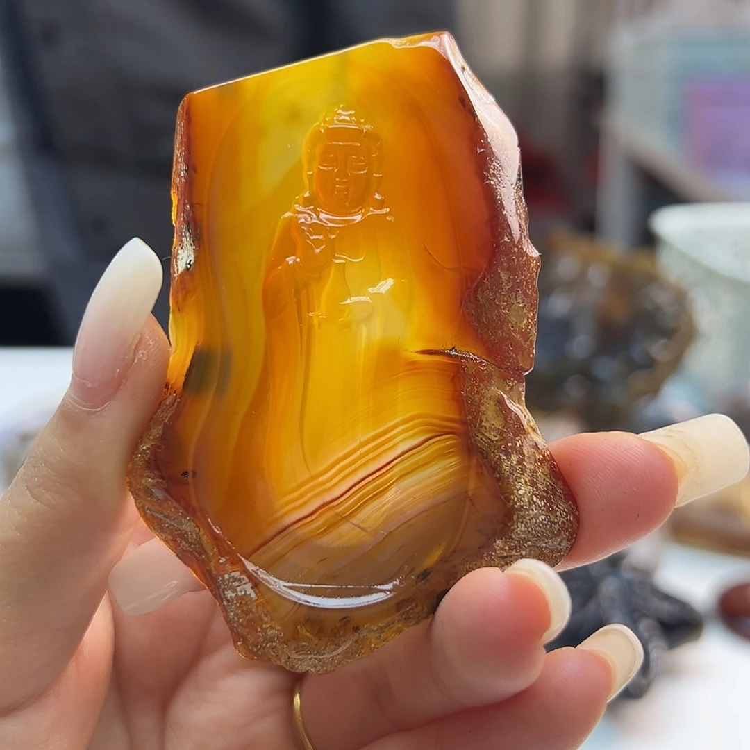 玛瑙/玉髓未镶嵌吊坠(不含链)