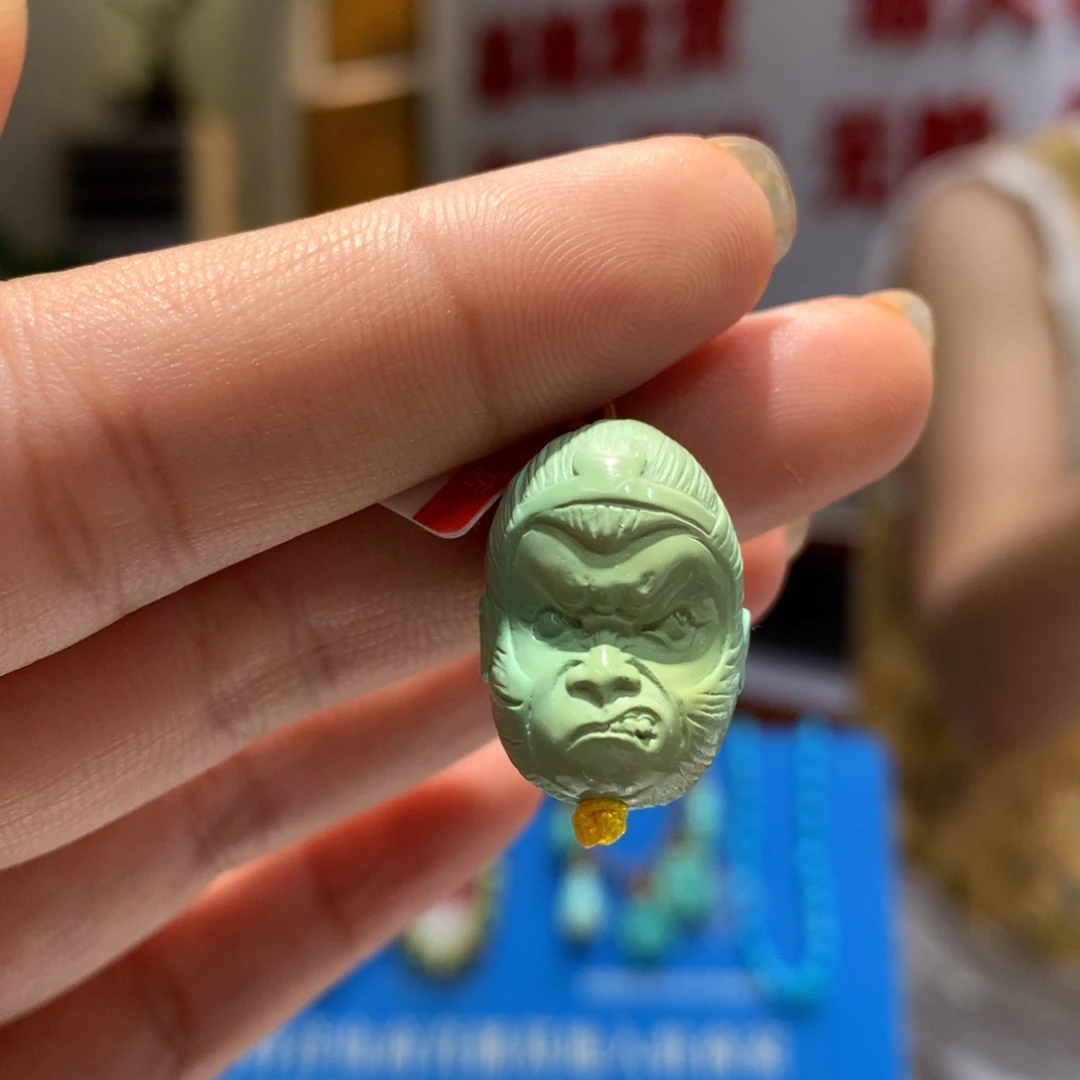 绿松石未镶嵌配饰