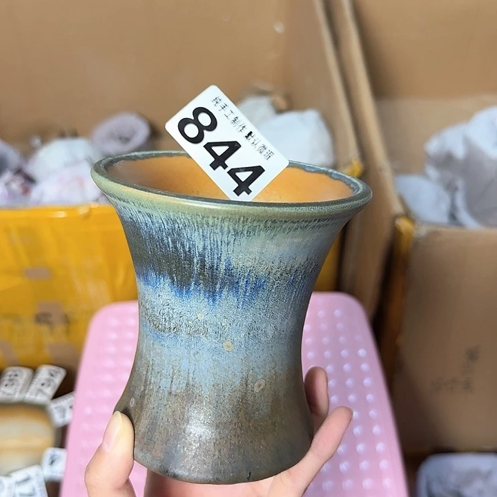 景德镇手工陶瓷盆 口10