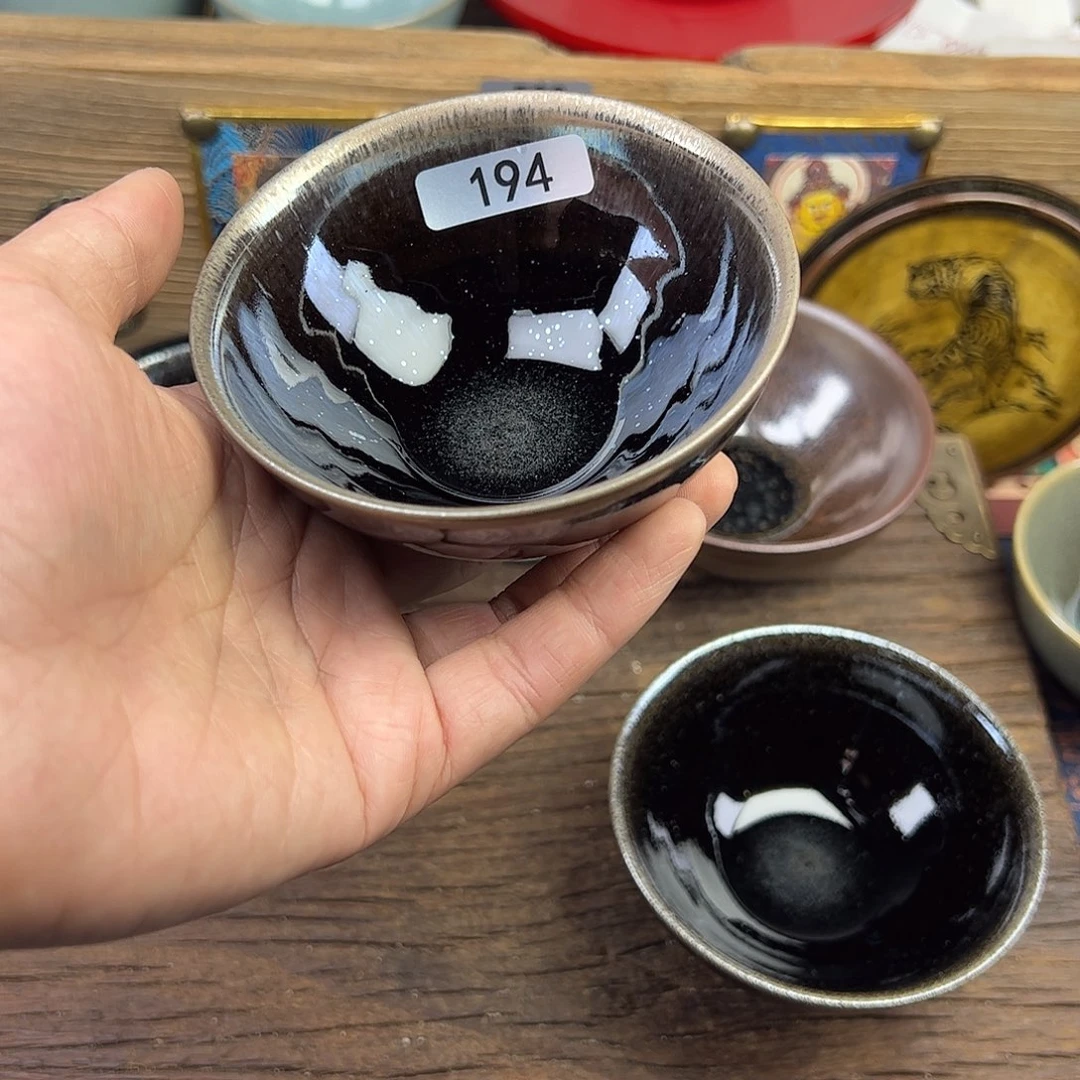 顾佳敏全手工柴烧建盏太*猫194