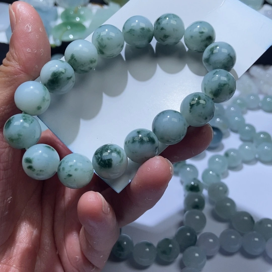 定制翡翠未镶嵌卡13.5