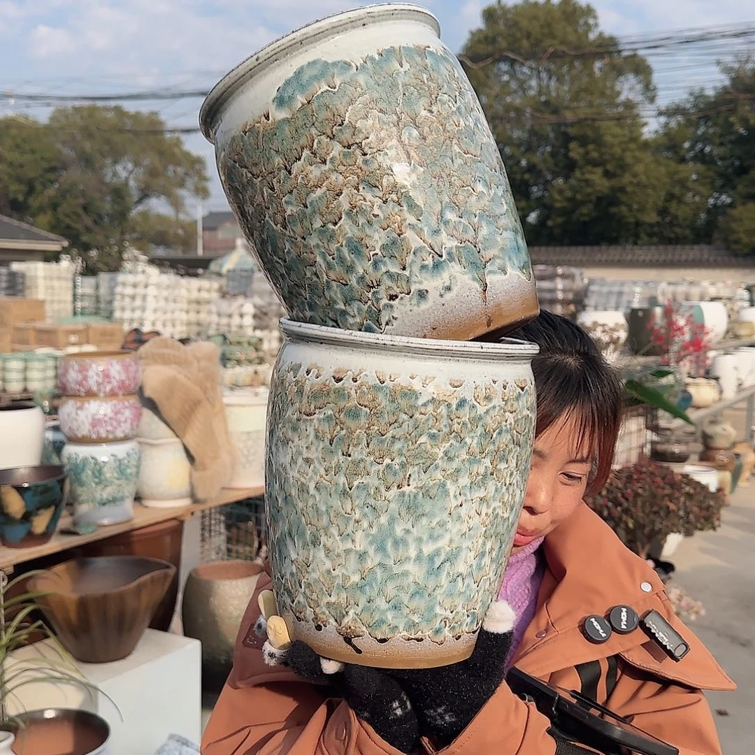 王嫂花盆1219-402高25口20