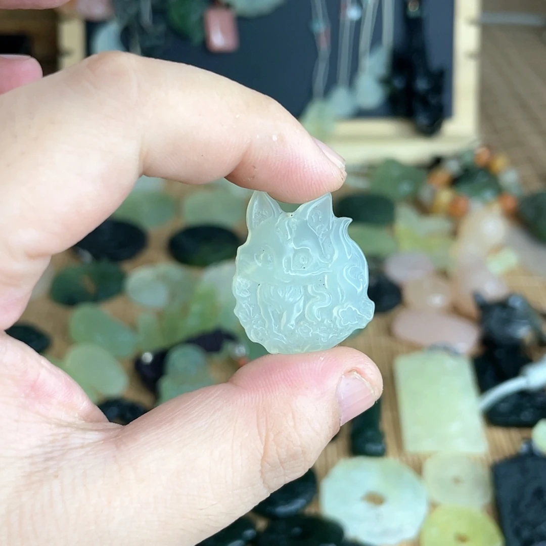 【闪购商品】岫玉未镶嵌颈饰