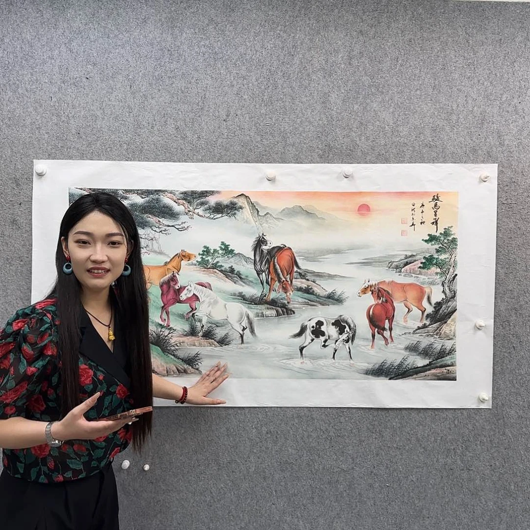 书法作品多次参加