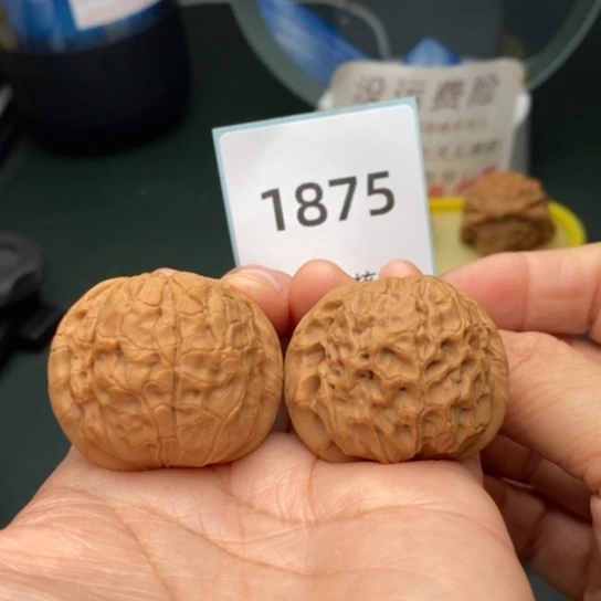 文玩核桃把件38甲骨文1875