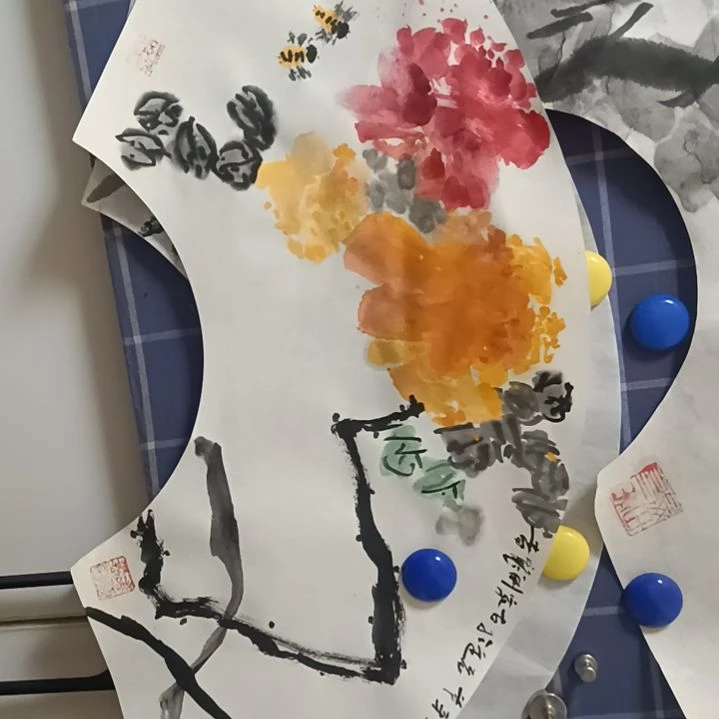 国画洛阳牡丹甲天下