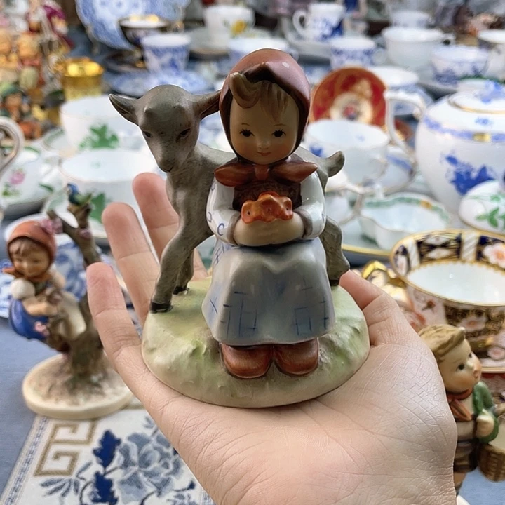 中古欧瓷瓷器小房子