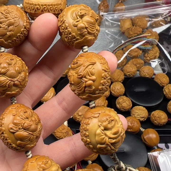 用***7橄榄核手串/手链财迷