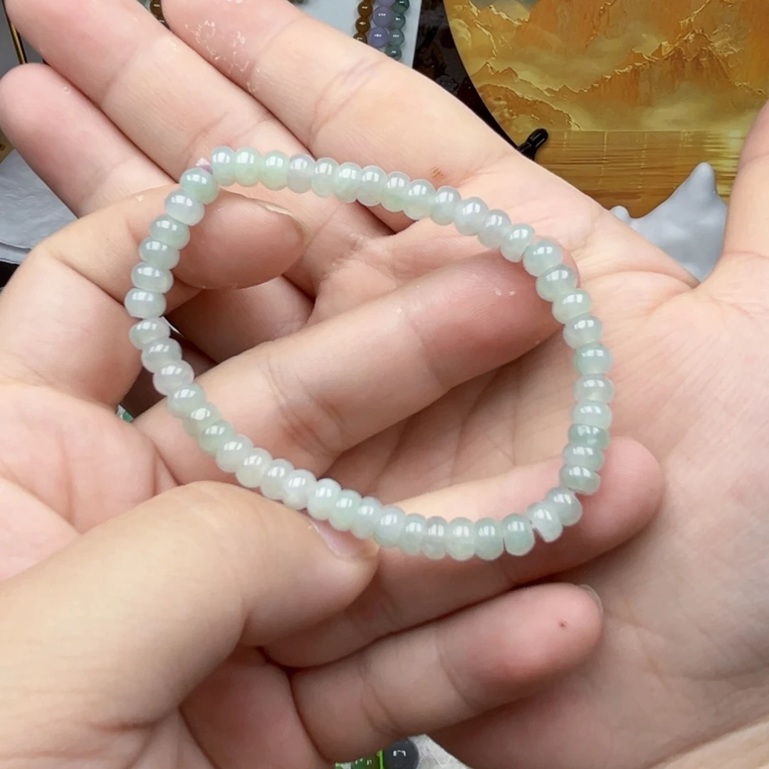 未镶嵌手链翡翠手串