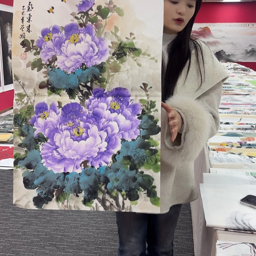国画国画作品纯手绘