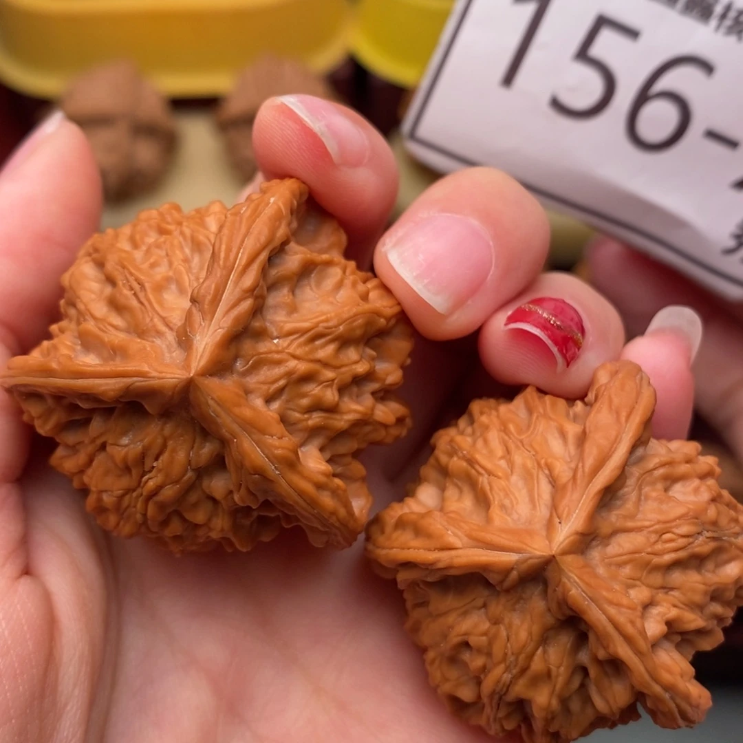 桃核把件盘山奔40……