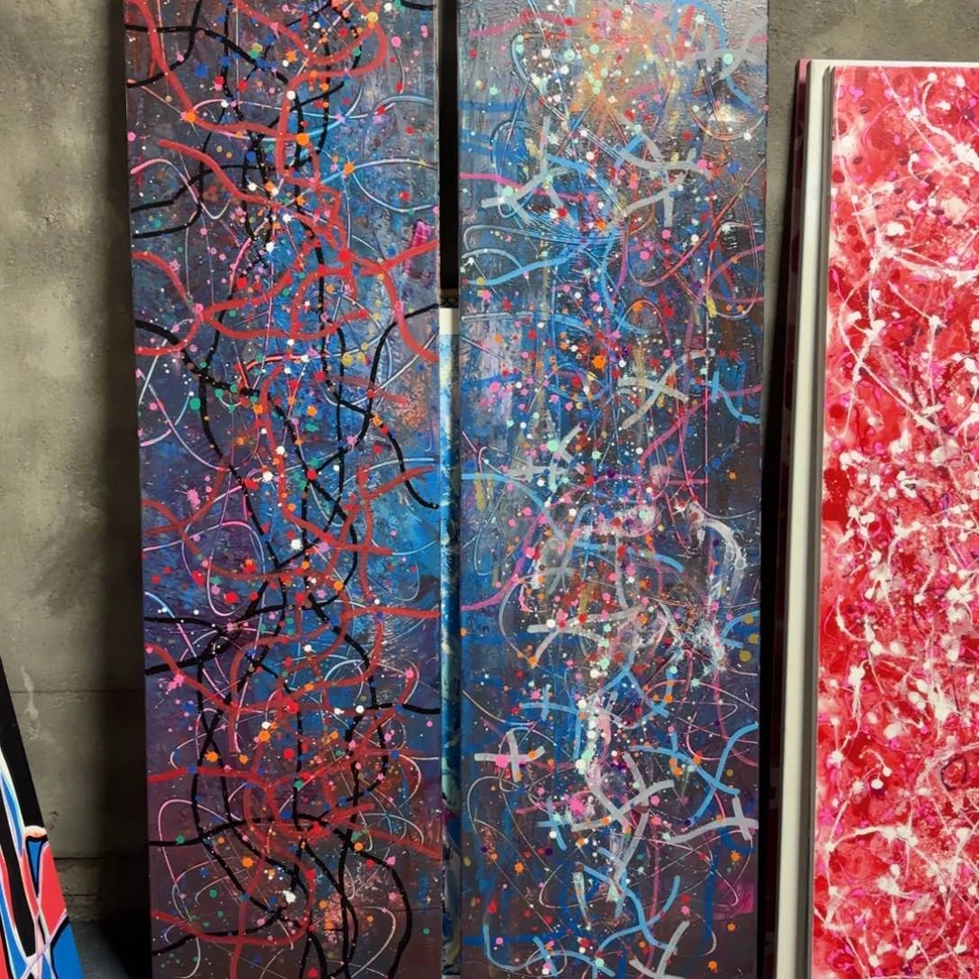 暗***光油画原创作品11111111111