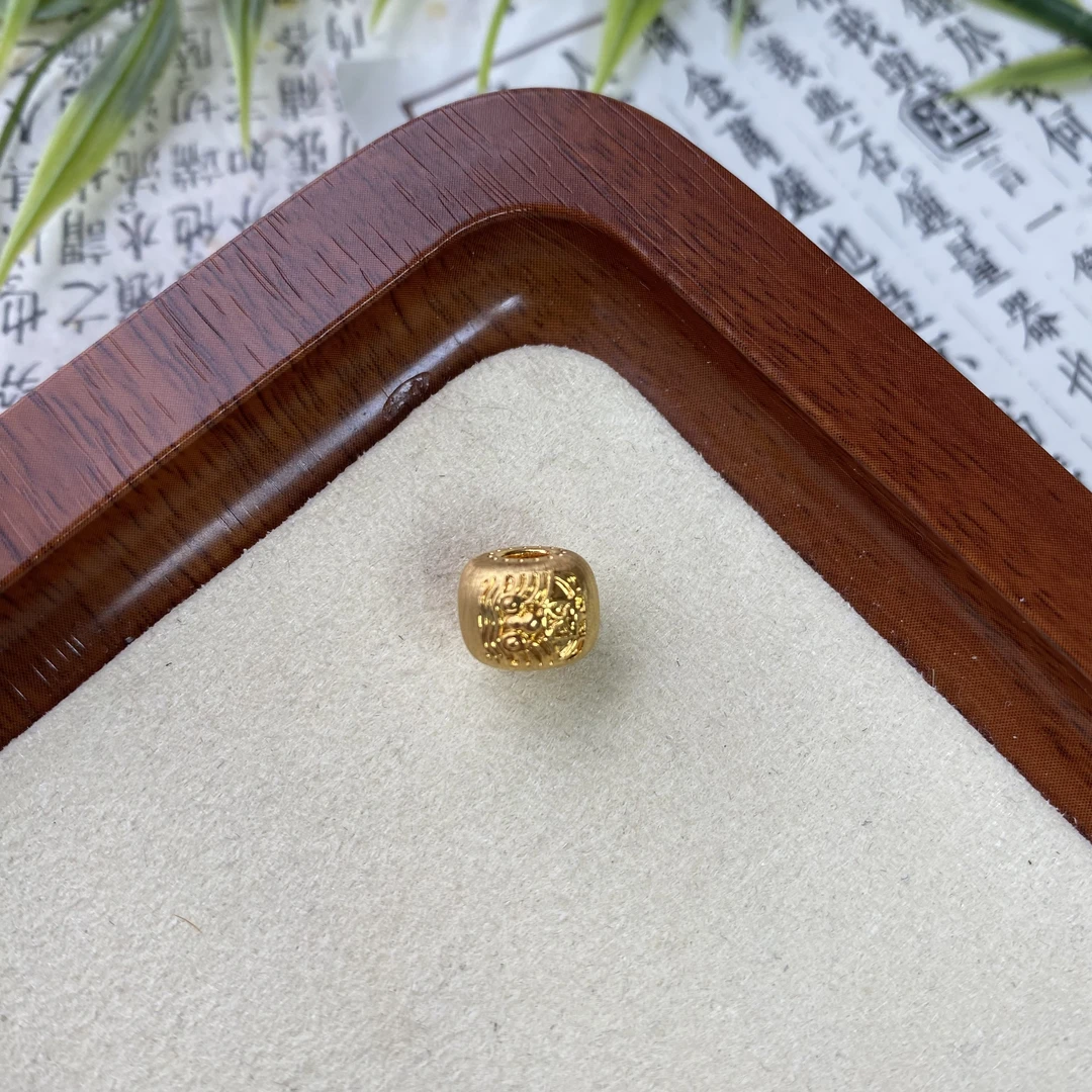 【珍珍严选】18K扎基娘娘桶珠-HJSS248