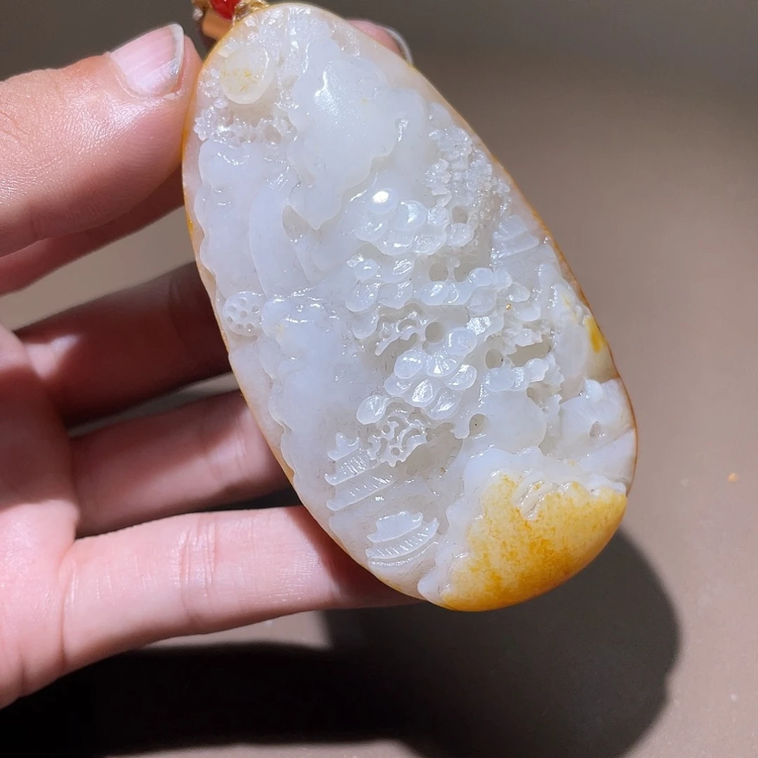 和田玉颈饰未镶嵌Z6