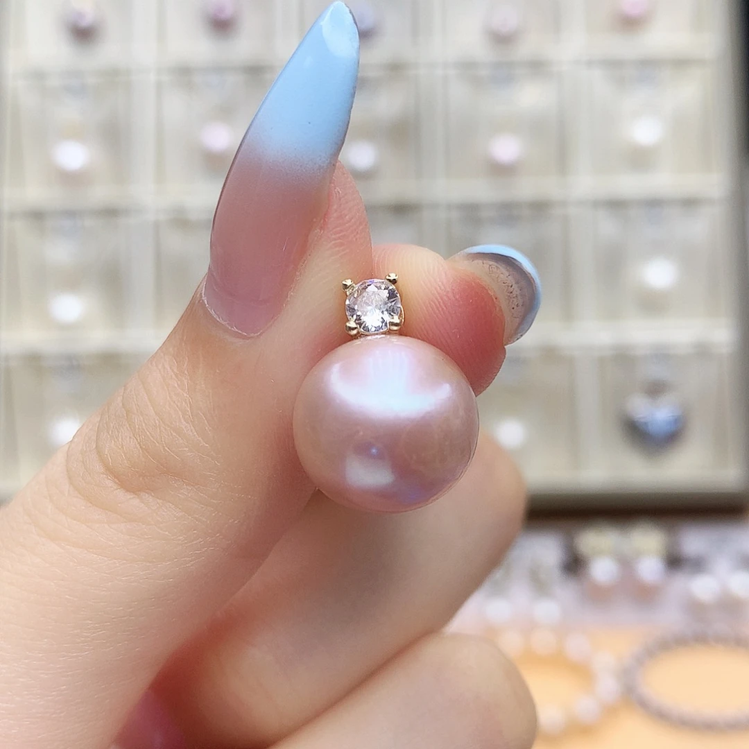 淡水珍珠合金颈饰