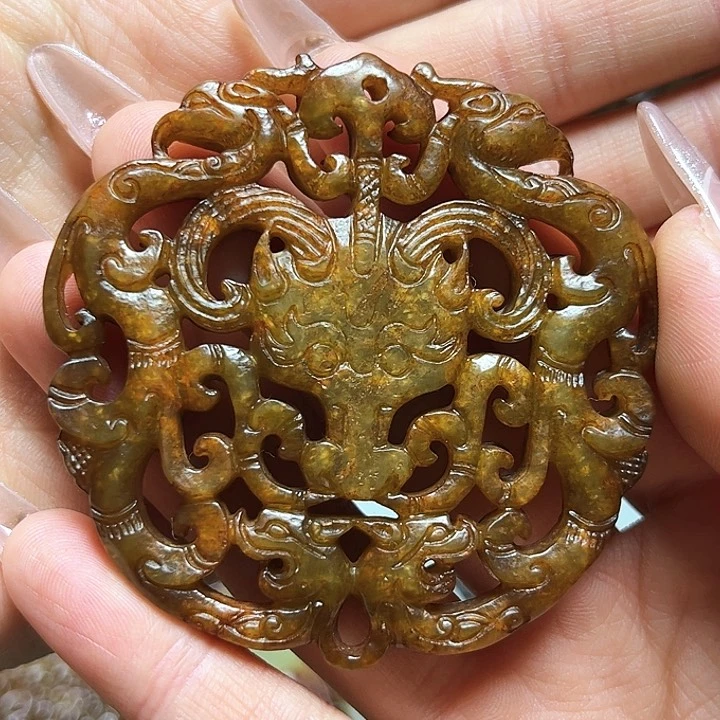 和田玉把件未镶嵌007