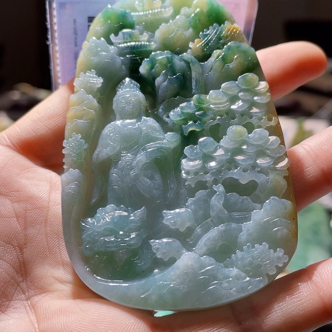 颈饰未镶嵌翡翠A****.一