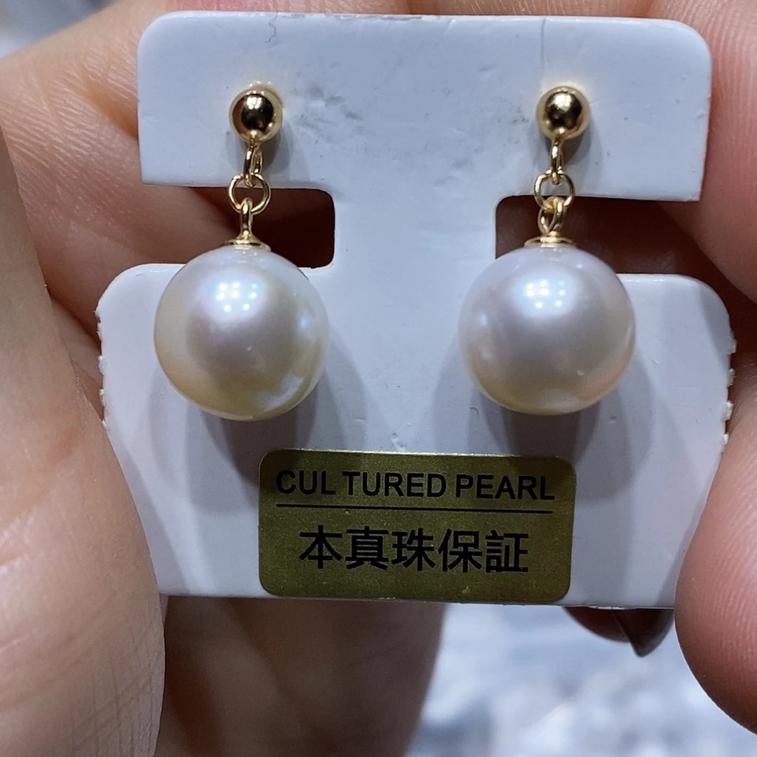 淡水珍珠耳钉未镶嵌