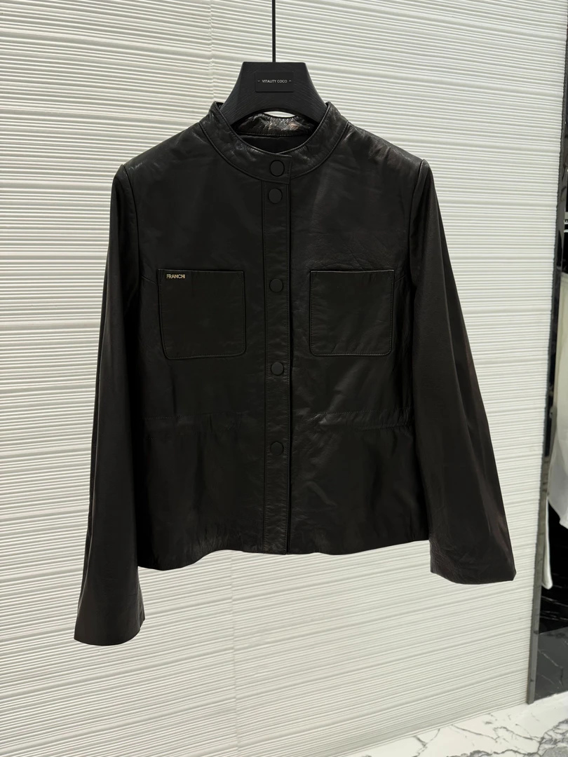 首秀·高奢高定百搭设计皮衣外套2297