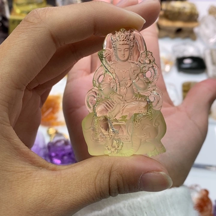 水晶颈饰未镶嵌莫***M