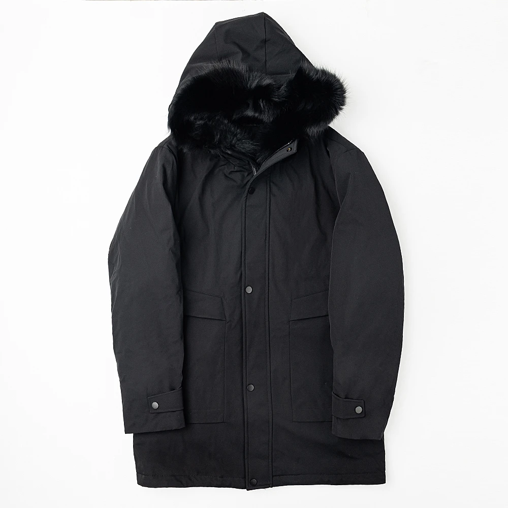 秋冬新款！男士时尚休闲连帽保暖加厚商务羽绒服(G8888)