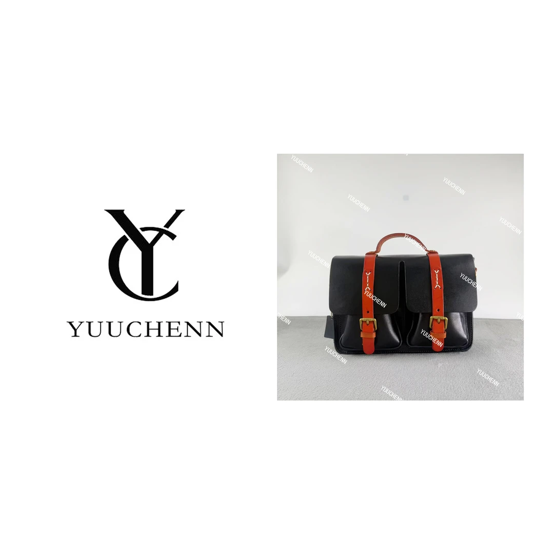 YUUCHENN/25cm原创设计高定真皮包 HH5058