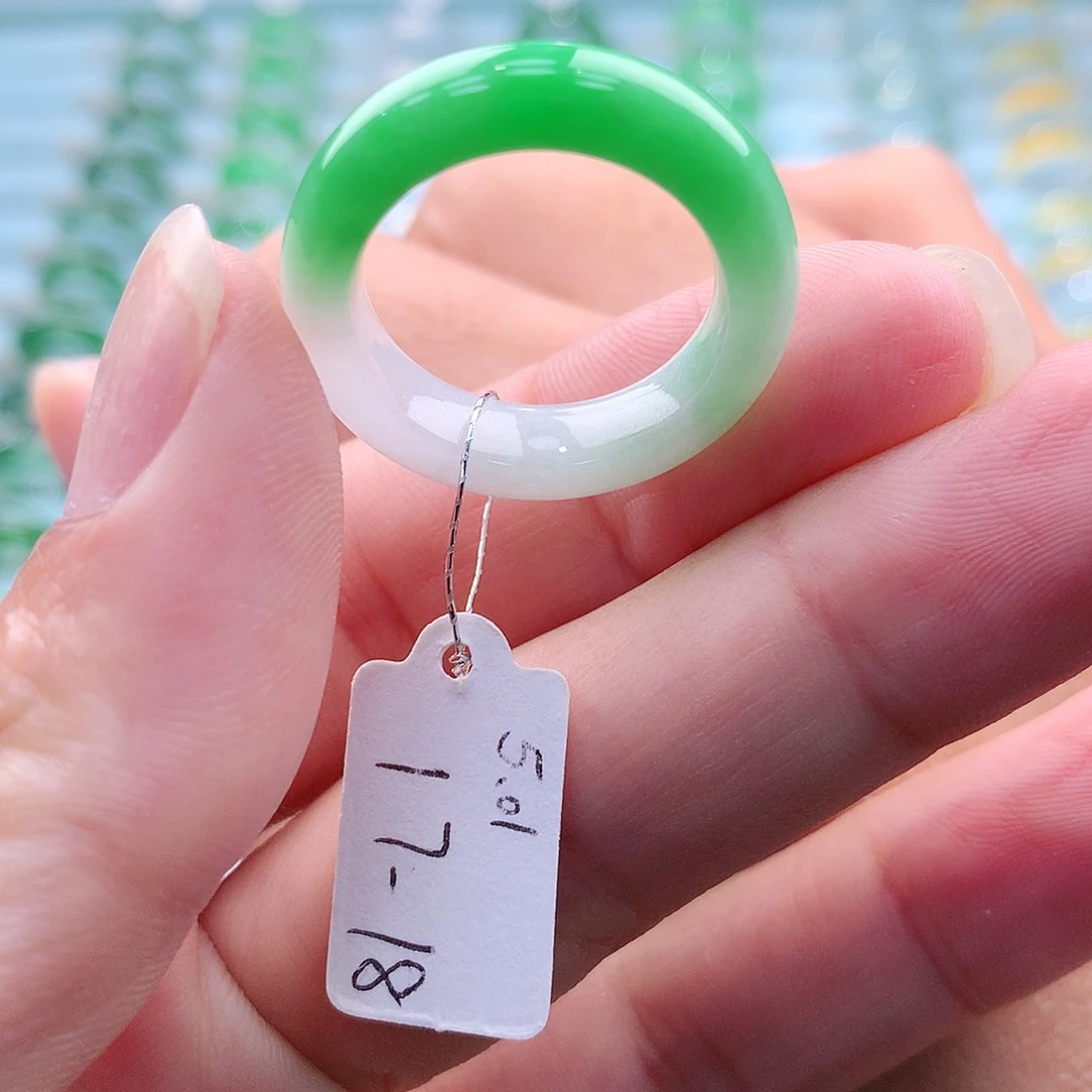 未镶嵌戒指翡翠A货缅甸翡翠