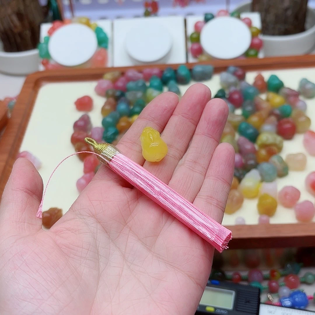 玛瑙/玉髓手串未镶嵌皮*盐源玛瑙063