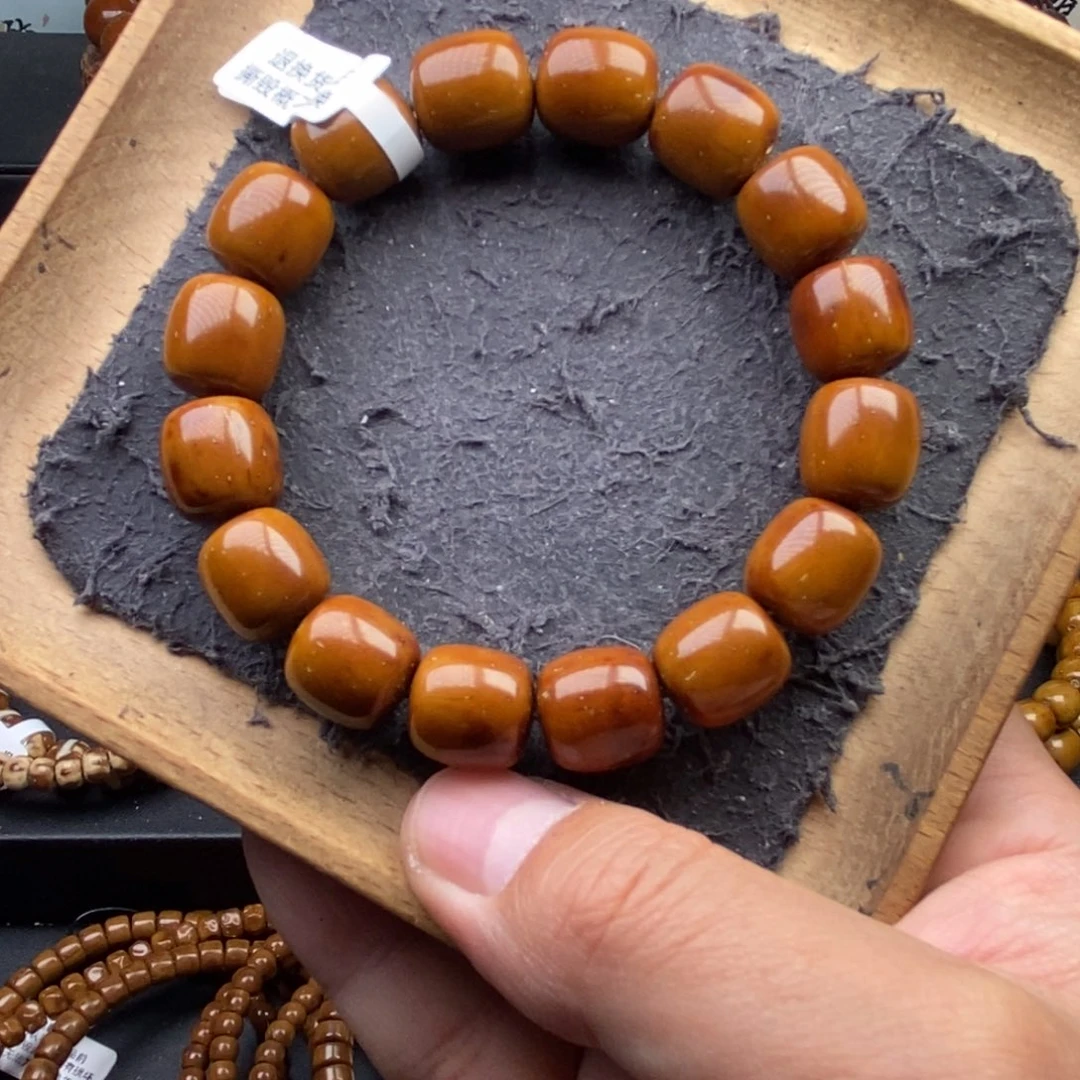 紫金鼠手串13mm天花板纯手工