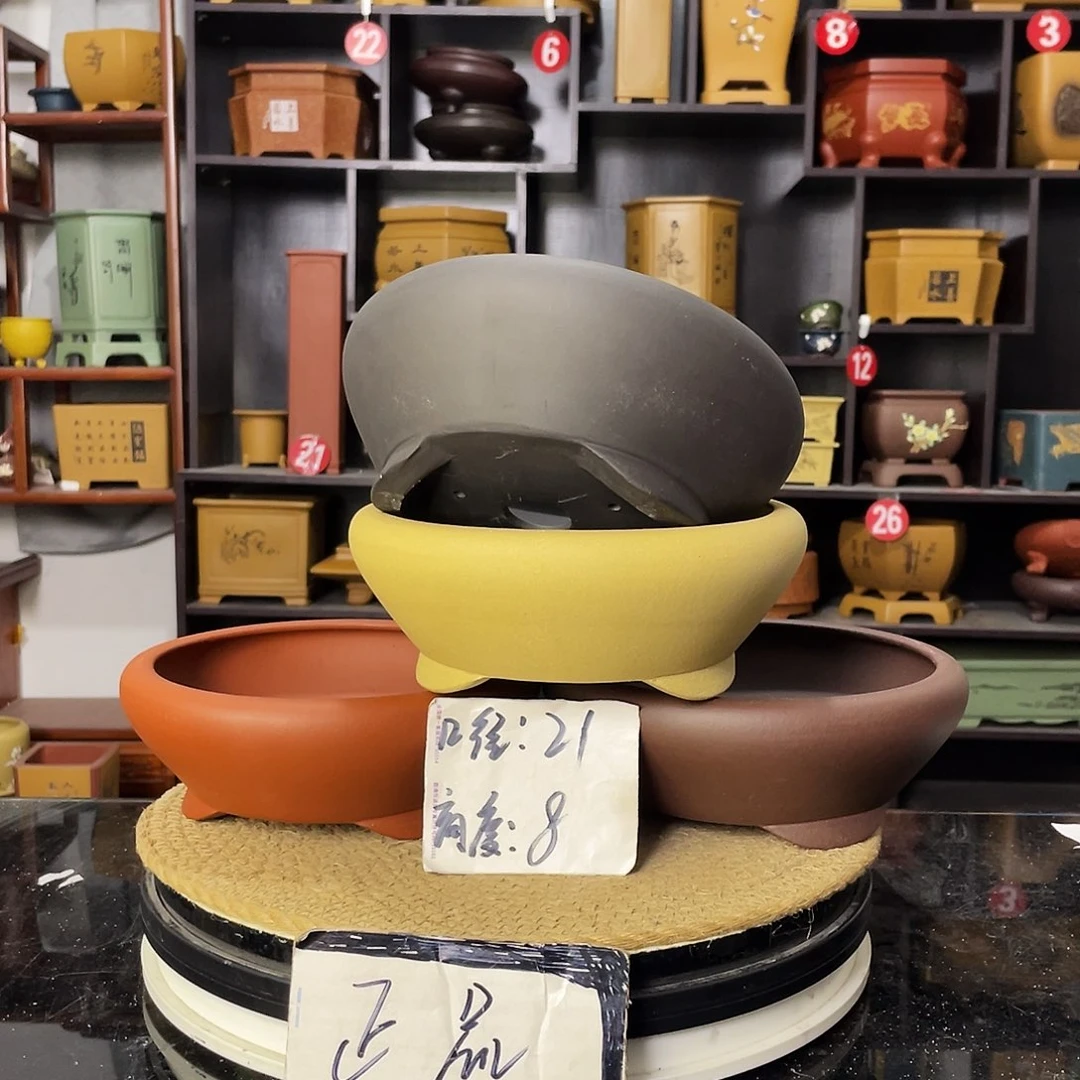 D-盆尚好紫砂花盆