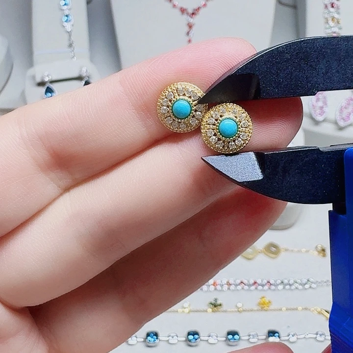 吊坠925银合成立方氧化锆