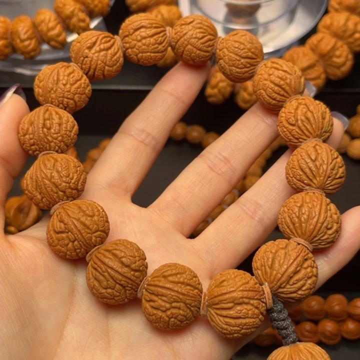 桃核手串东****园龙纹桃核