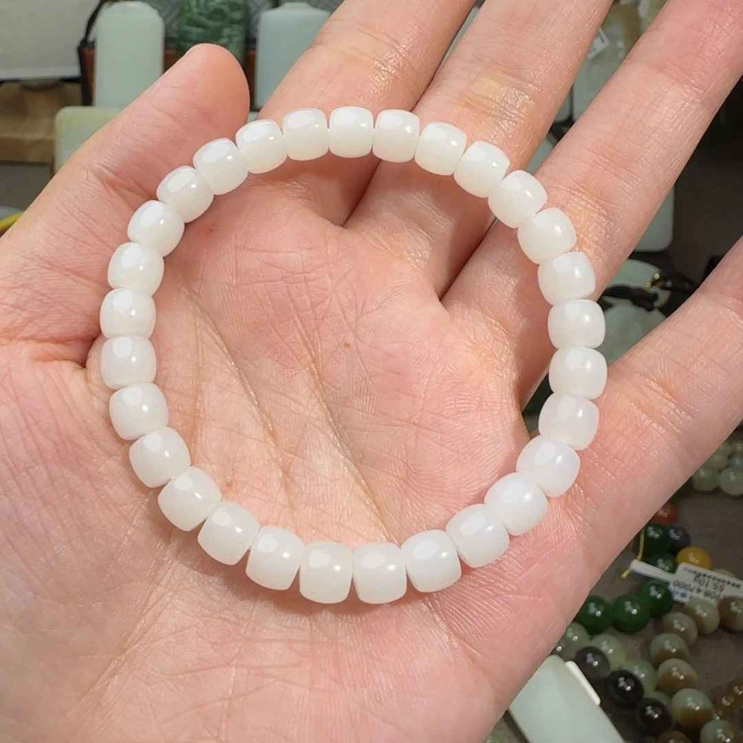 和田玉手链未镶嵌