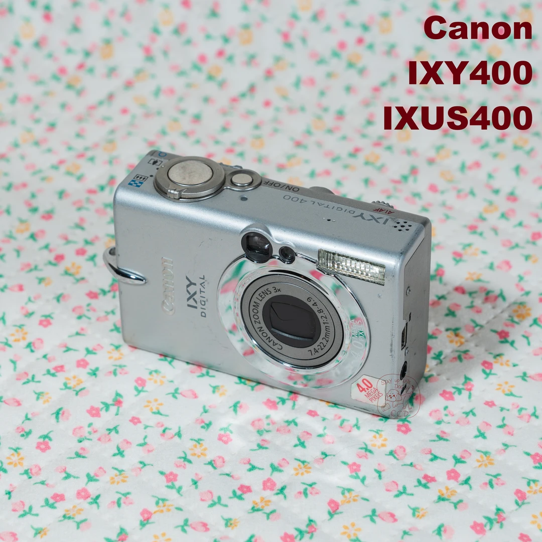 95新 Canon/佳能 ixus400/400W像素3X 古早冷白皮日系清冷感CCD