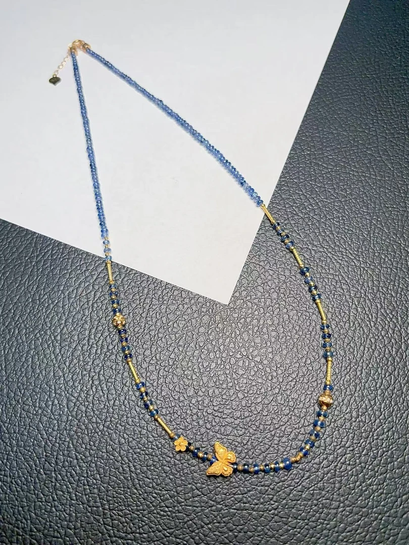 蓝宝石锁骨链MBZ1101-4