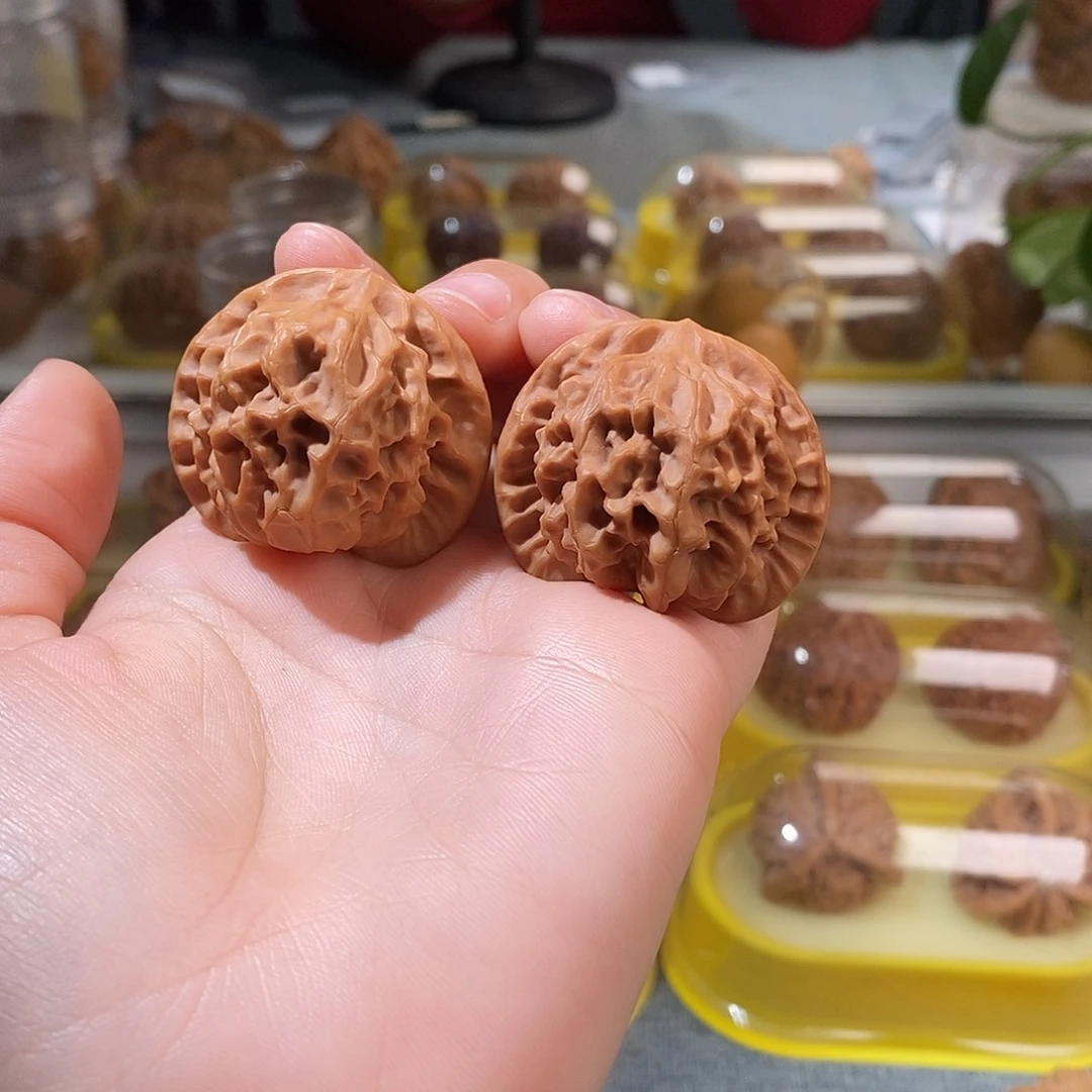 把件文玩核桃9号微修龙鳞40尺
