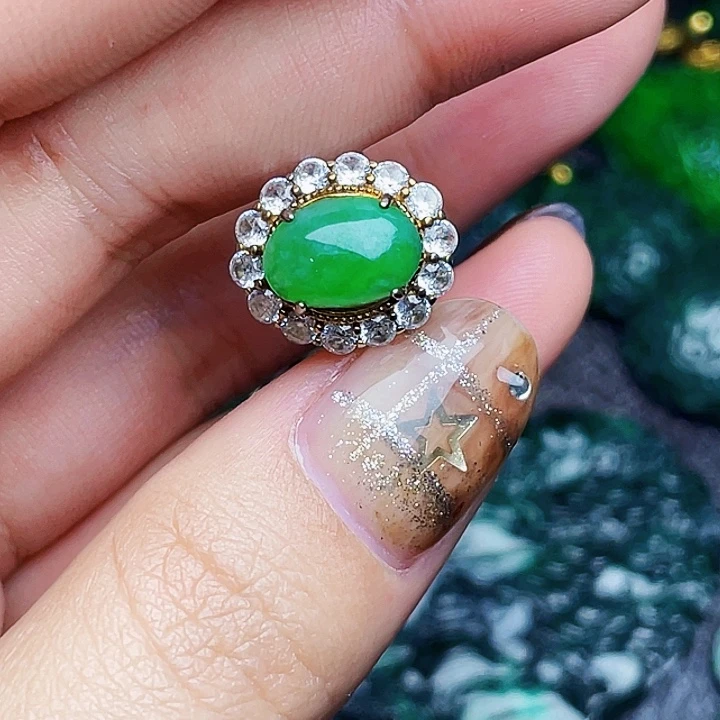 翡翠银S925镶嵌颈饰多样性