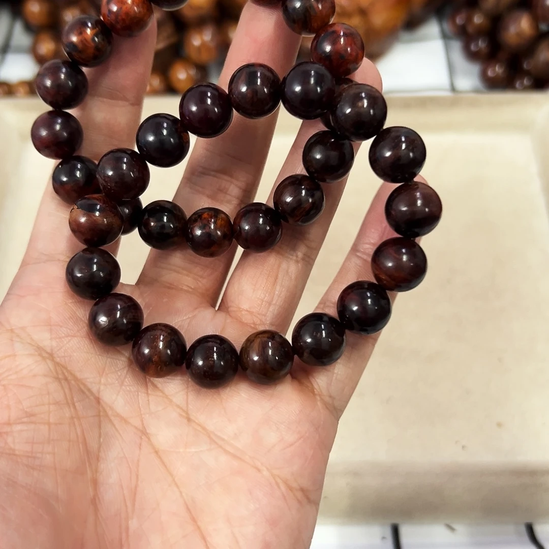 手串/手链黄花梨/降香黄檀12mm圆珠花梨公