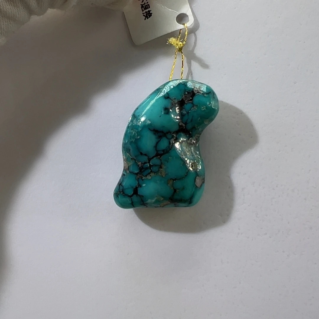 绿松石未镶嵌挂件
