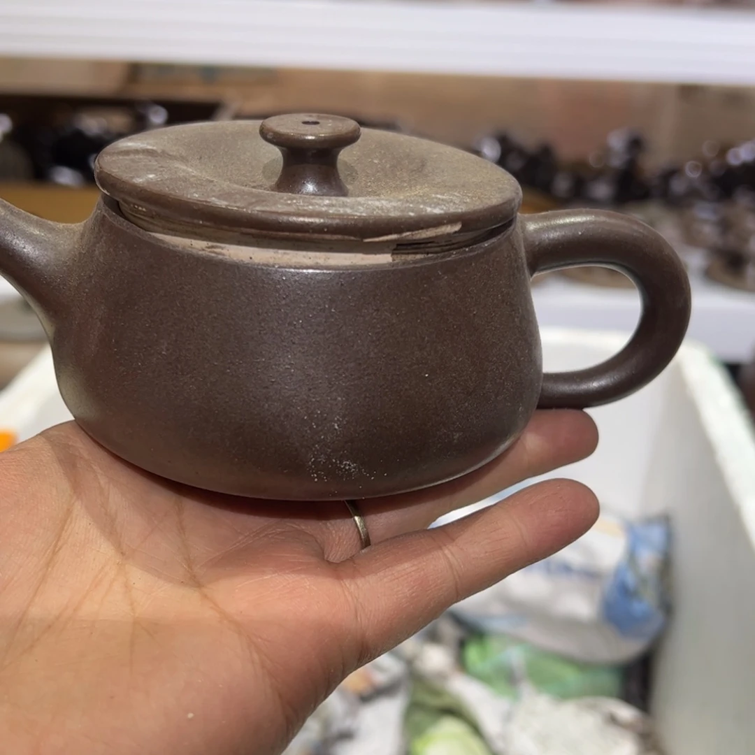 贵台龙窑柴烧茶壶82
