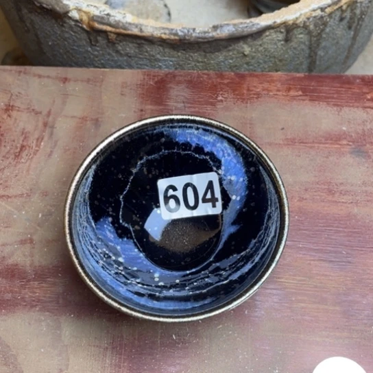 茶盏沐雨茶器柴烧主人杯