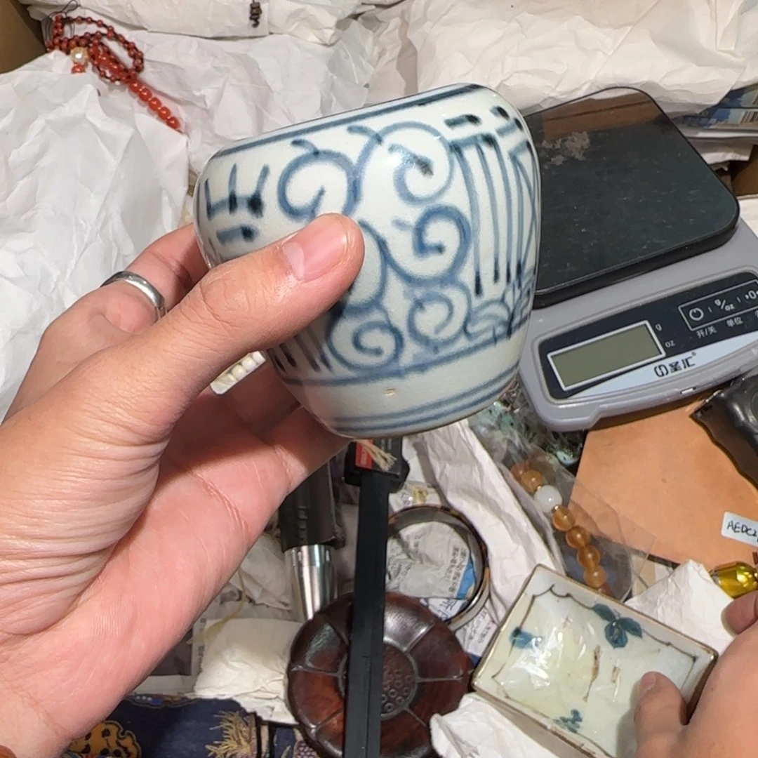 陶瓷孤品单件车里拍