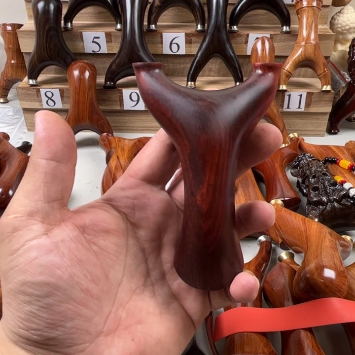 实木紫檀短臂飞虎无胶泡