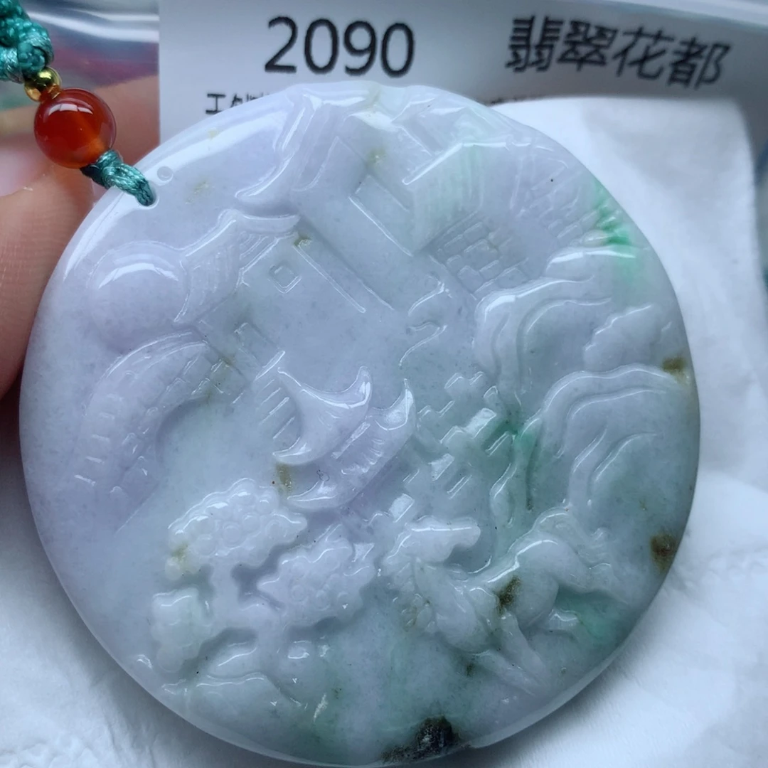 翡翠颈饰未镶嵌牌子